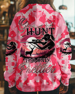 BLISSCORNERS GIRLS HUNT TOO ONLY PRETTIER CAMO ALL OVER PRINT