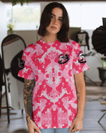 BLISSCORNERS GIRLS HUNT TOO ONLY PRETTIER CAMO ALL OVER PRINT