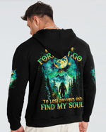 BLISSCORNERS AND INTO THE FOREST I GO BIGFOOT ALL OVER PRINT