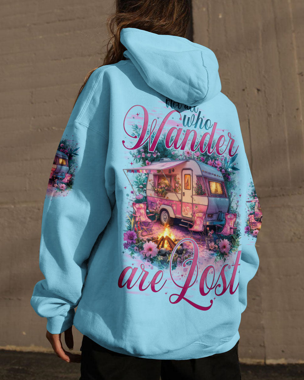 BLISSCORNERS NOT ALL WHO WANDER ARE LOST ALL OVER PRINT