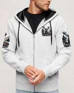 BLISSCORNERS NO BRAGGING UNTIL YOU'RE DRAGGING HUNTING ALL OVER PRINT