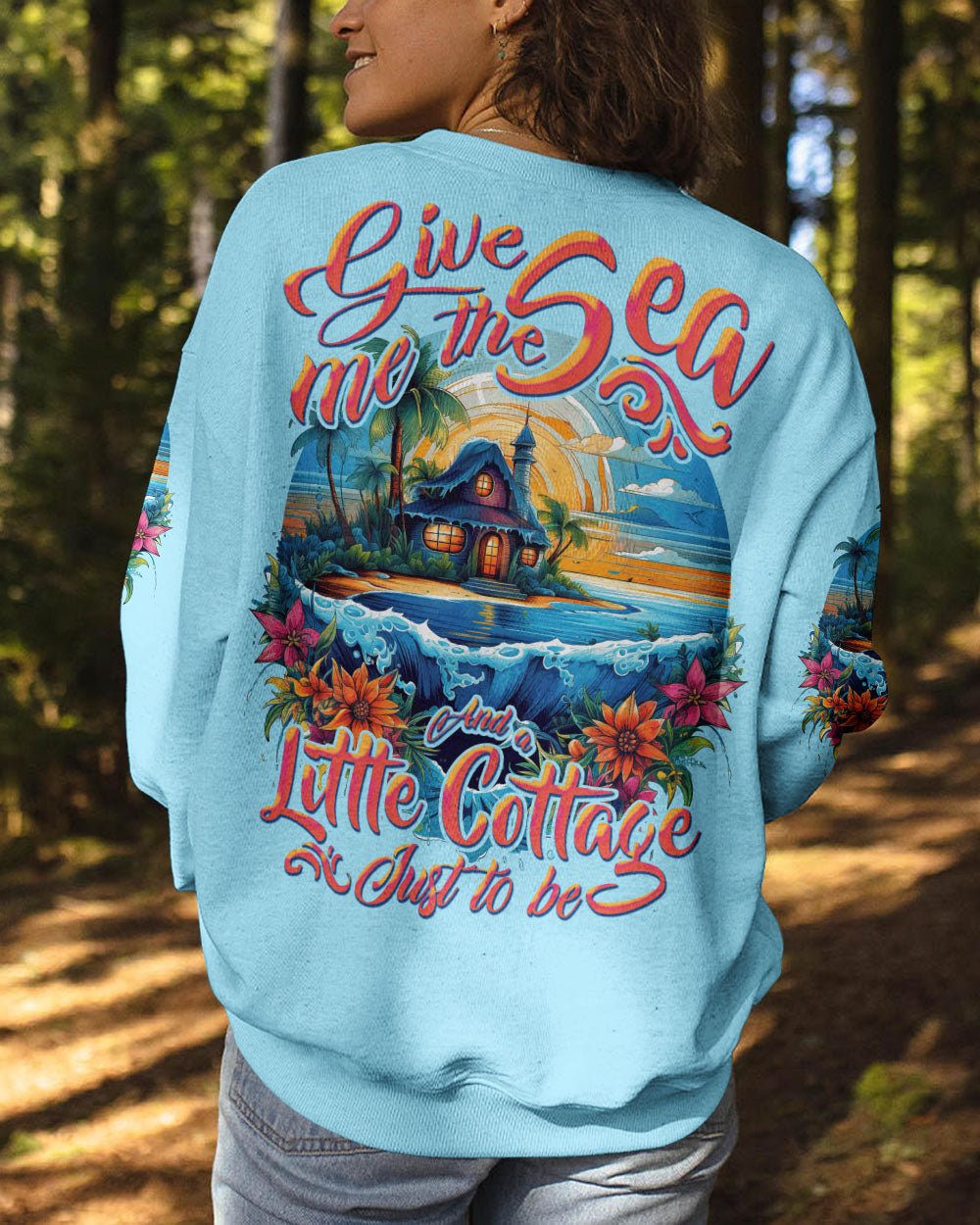 BLISSCORNERS GIVE ME THE SEA ALL OVER PRINT