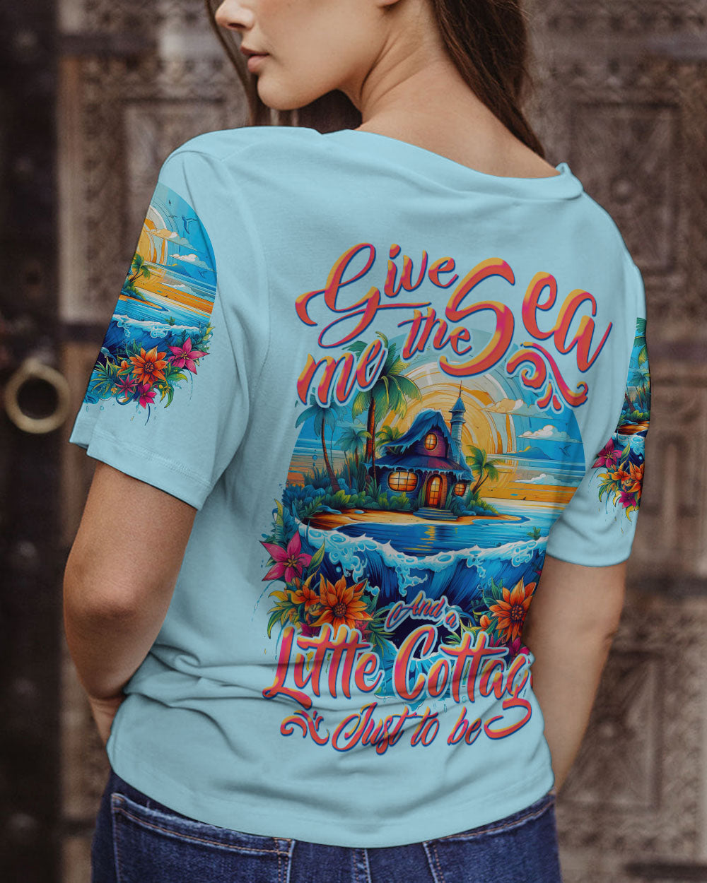 BLISSCORNERS GIVE ME THE SEA ALL OVER PRINT