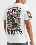 BLISSCORNERS THE CLOSER I GET TO NATURE DEER CAMO ALL OVER PRINT