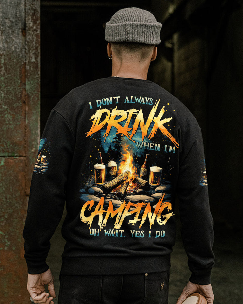 BLISSCORNERS I DON'T ALWAYS DRINK ALL OVER PRINT