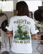 BLISSCORNERS AND INTO THE FOREST I GO ALL OVER PRINT