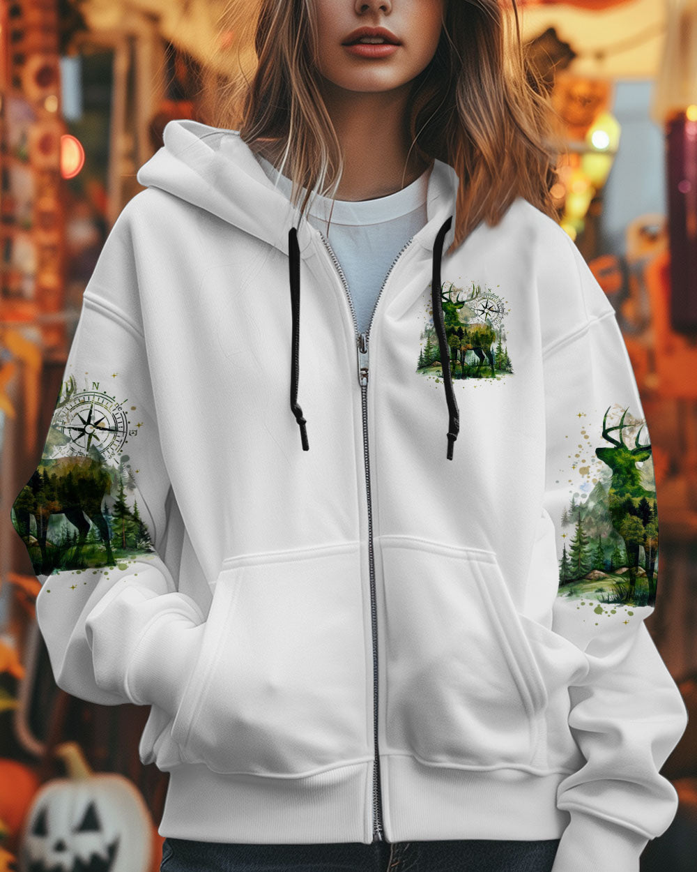 BLISSCORNERS AND INTO THE FOREST I GO ALL OVER PRINT