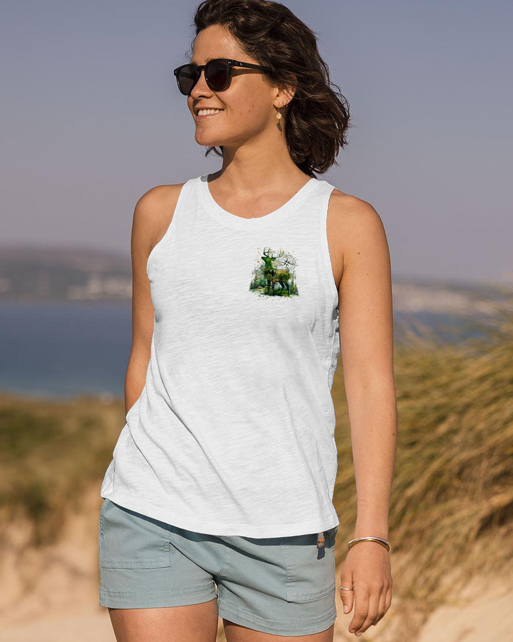 BLISSCORNERS AND INTO THE FOREST I GO ALL OVER PRINT