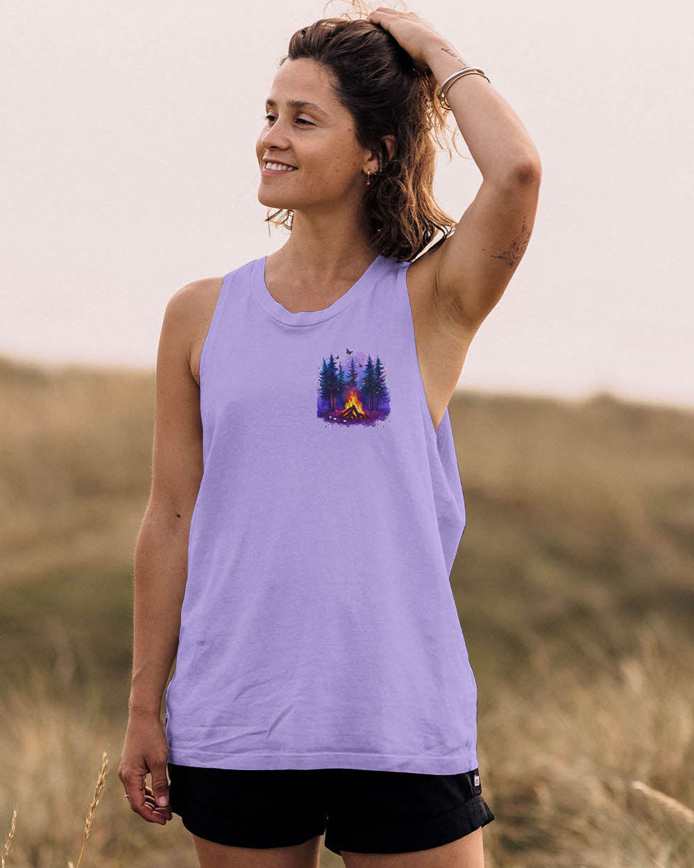 BLISSCORNERS MAKING MEMORIES ONE CAMPFIRE AT A TIME ALL OVER PRINT