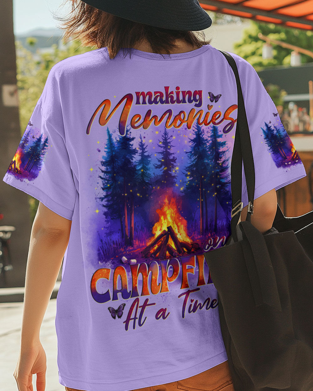 BLISSCORNERS MAKING MEMORIES ONE CAMPFIRE AT A TIME ALL OVER PRINT