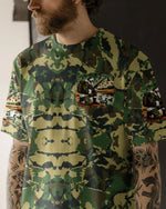 BLISSCORNERS HE'S HUNTING DUCKS SANTA CHRISTMAS ALL OVER PRINT