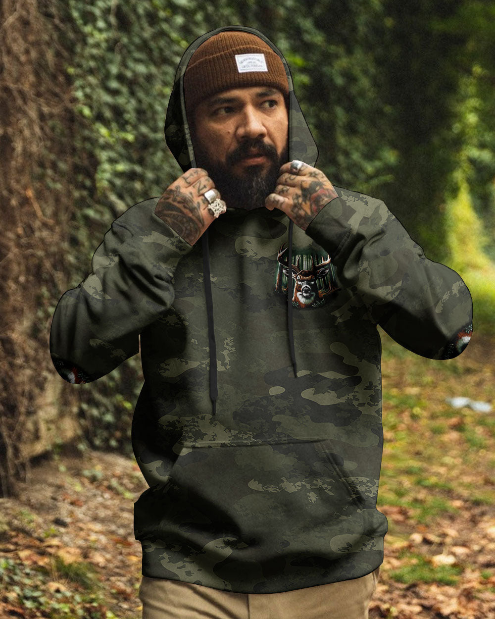 BLISSCORNERS IF YOU DON'T LIKE HUNTING ALL OVER PRINT