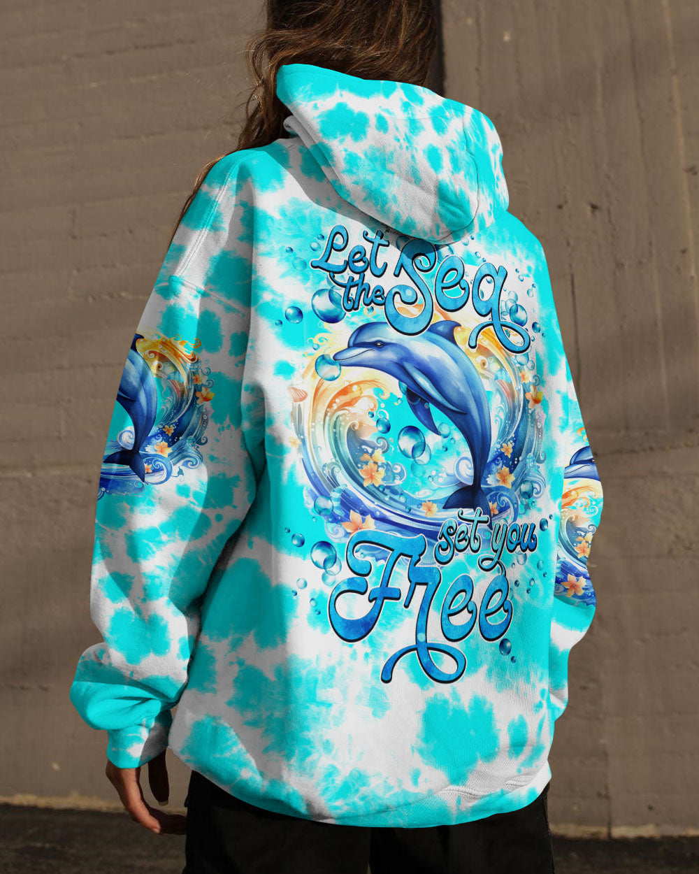 BLISSCORNERS LET THE SEA SET YOU FREE ALL OVER PRINT