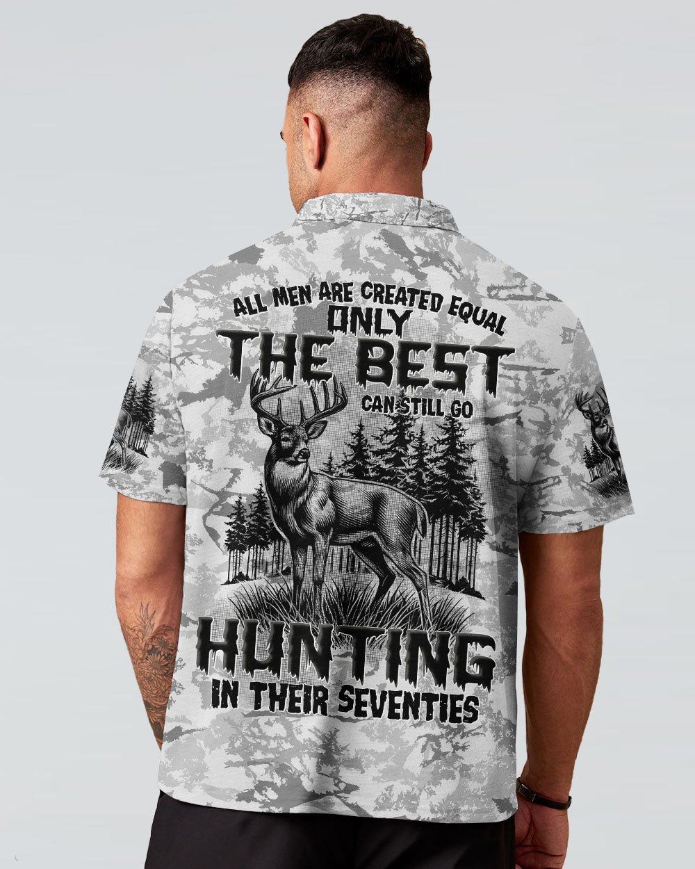 BLISSCORNERS GO HUNTING IN THEIR SEVENTIES ALL OVER PRINT