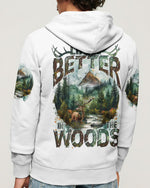 BLISSCORNERS LIFE IS BETTER IN THE WOODS ALL OVER PRINT