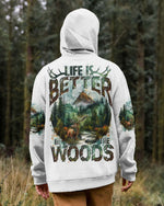 BLISSCORNERS LIFE IS BETTER IN THE WOODS ALL OVER PRINT
