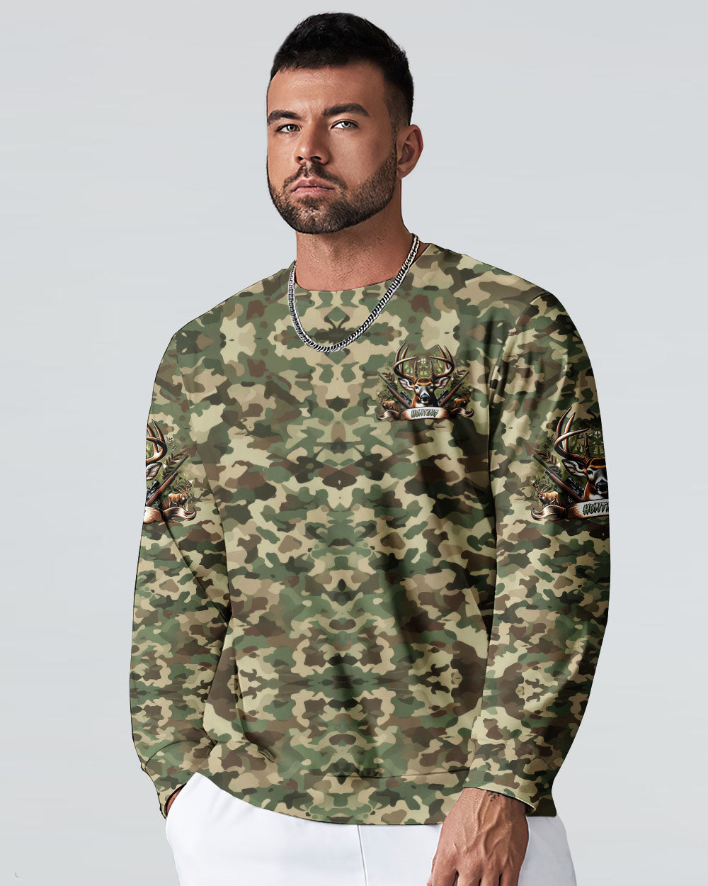 BLISSCORNERS I PLAN ON HUNTING ALL OVER PRINT