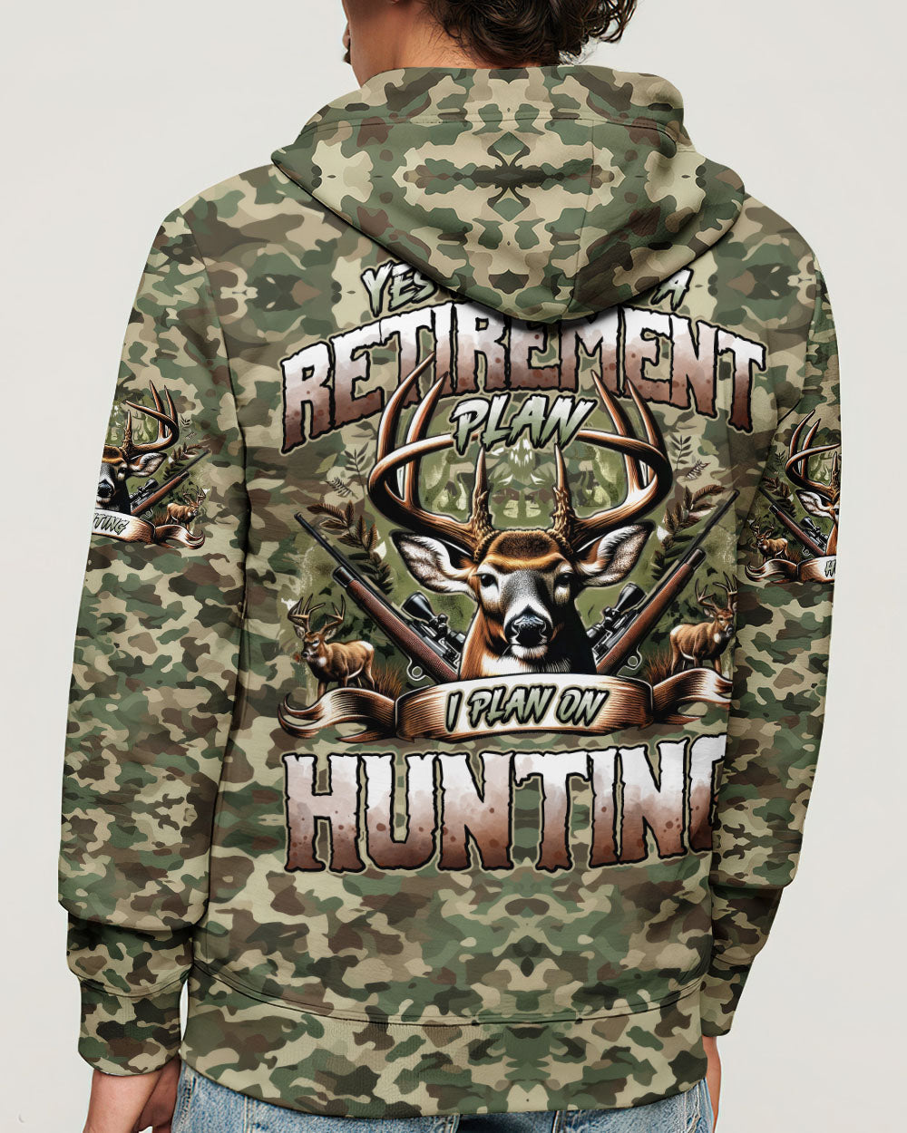 BLISSCORNERS I PLAN ON HUNTING ALL OVER PRINT