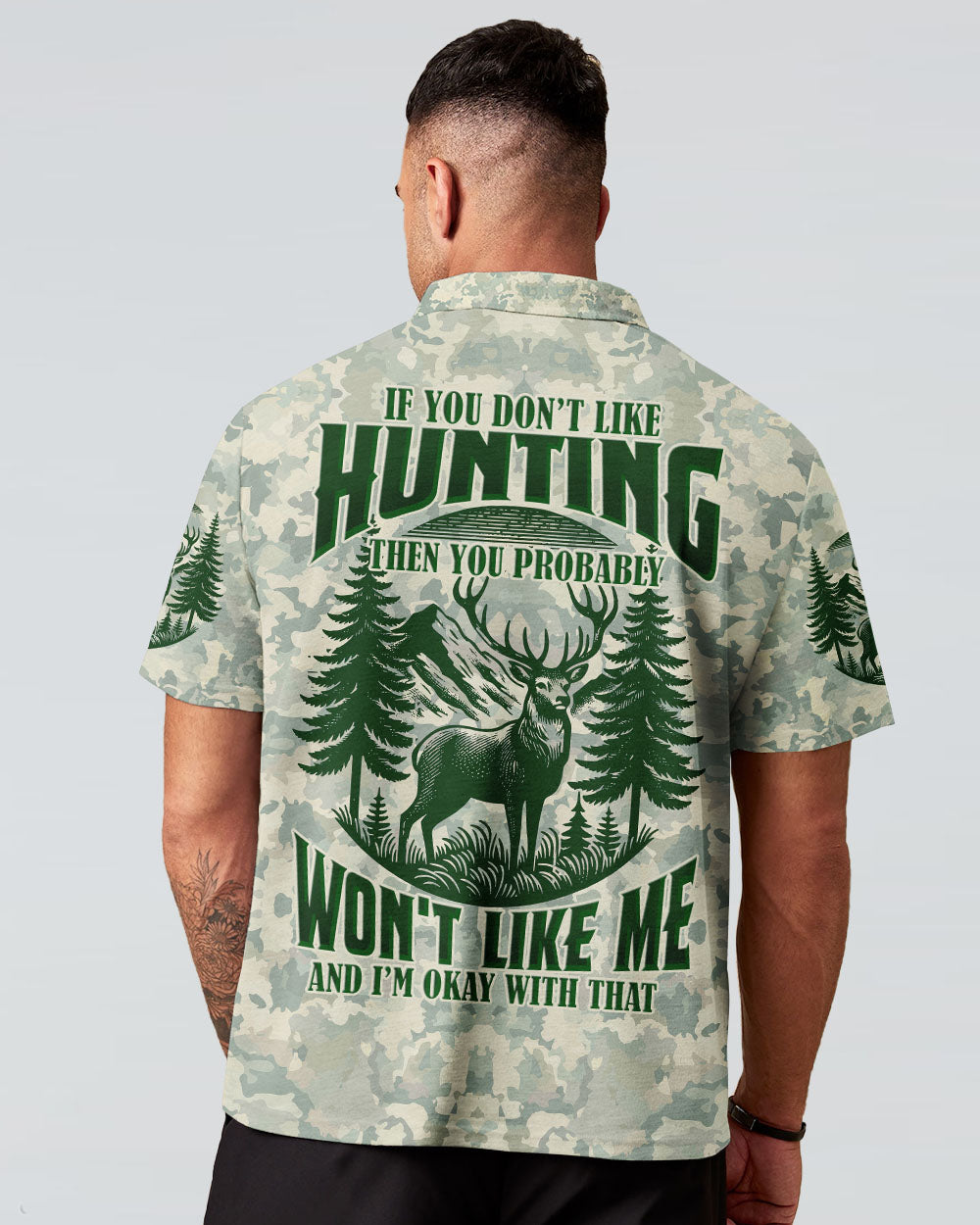 BLISSCORNERS IF YOU DON'T LIKE HUNTING ALL OVER PRINT