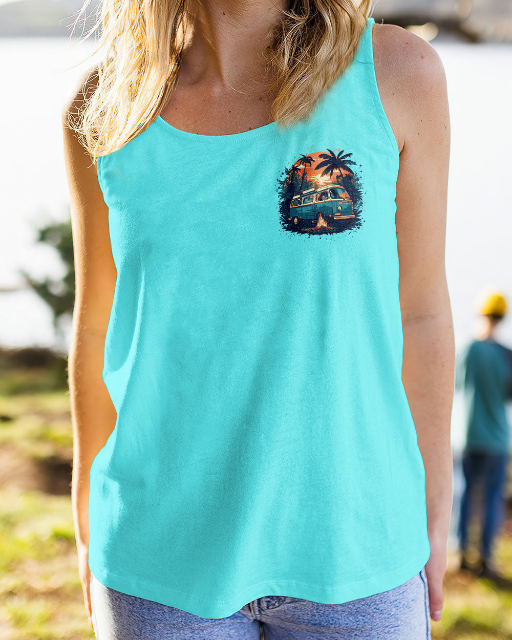 BLISSCORNERS CAMPING IS MY HAPPY PLACE ALL OVER PRINT