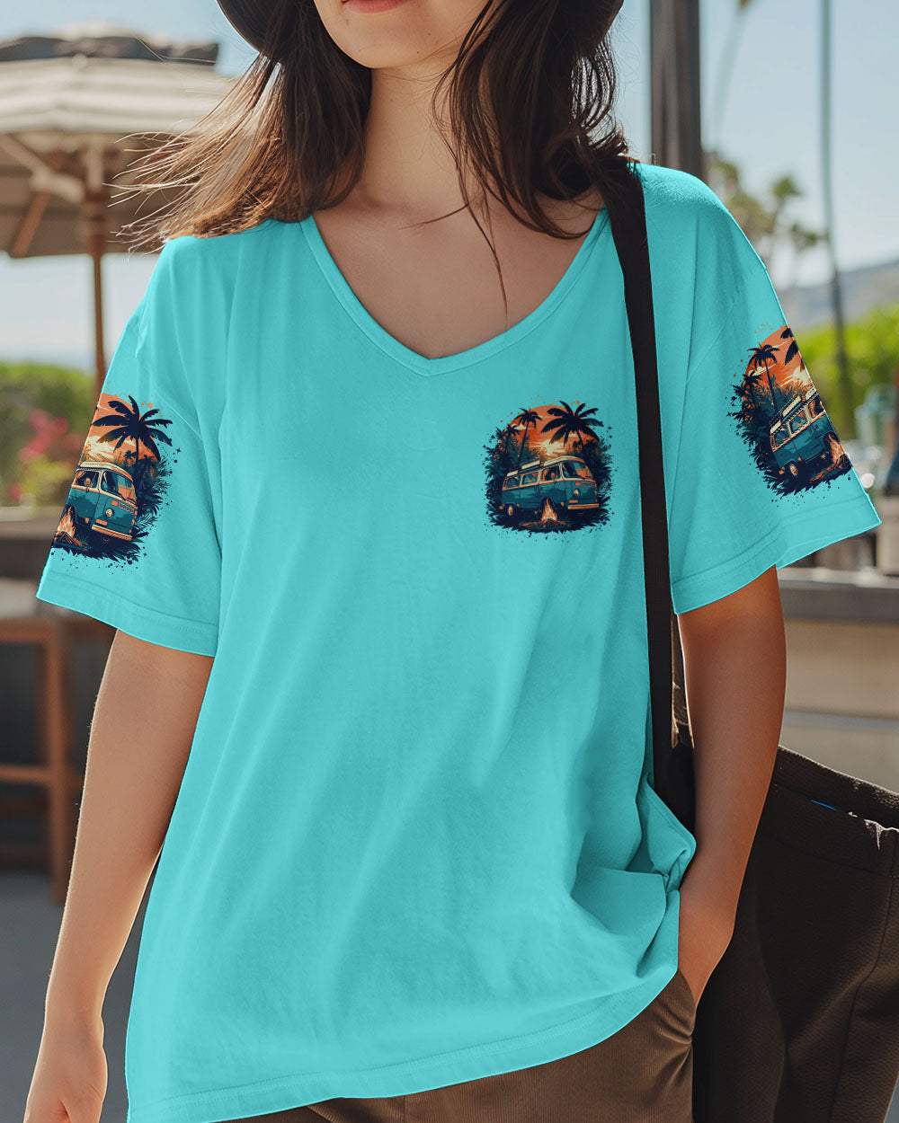 BLISSCORNERS CAMPING IS MY HAPPY PLACE ALL OVER PRINT