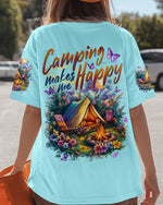 BLISSCORNERS CAMPING MAKES ME HAPPY ALL OVER PRINT