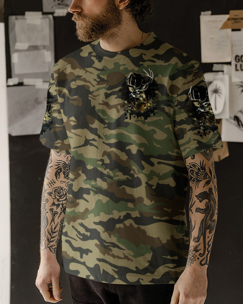 BLISSCORNERS IF YOU DON'T LIKE HUNTING ALL OVER PRINT