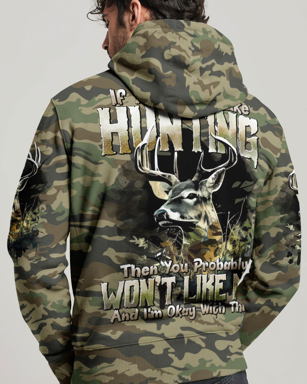 BLISSCORNERS IF YOU DON'T LIKE HUNTING ALL OVER PRINT
