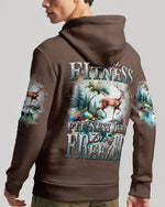 BLISSCORNERS I'M INTO FITNESS DEER ALL OVER PRINT