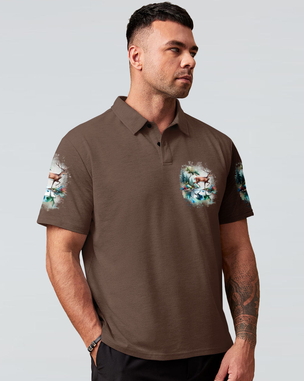 BLISSCORNERS I'M INTO FITNESS DEER ALL OVER PRINT