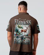 BLISSCORNERS I'M INTO FITNESS DEER ALL OVER PRINT