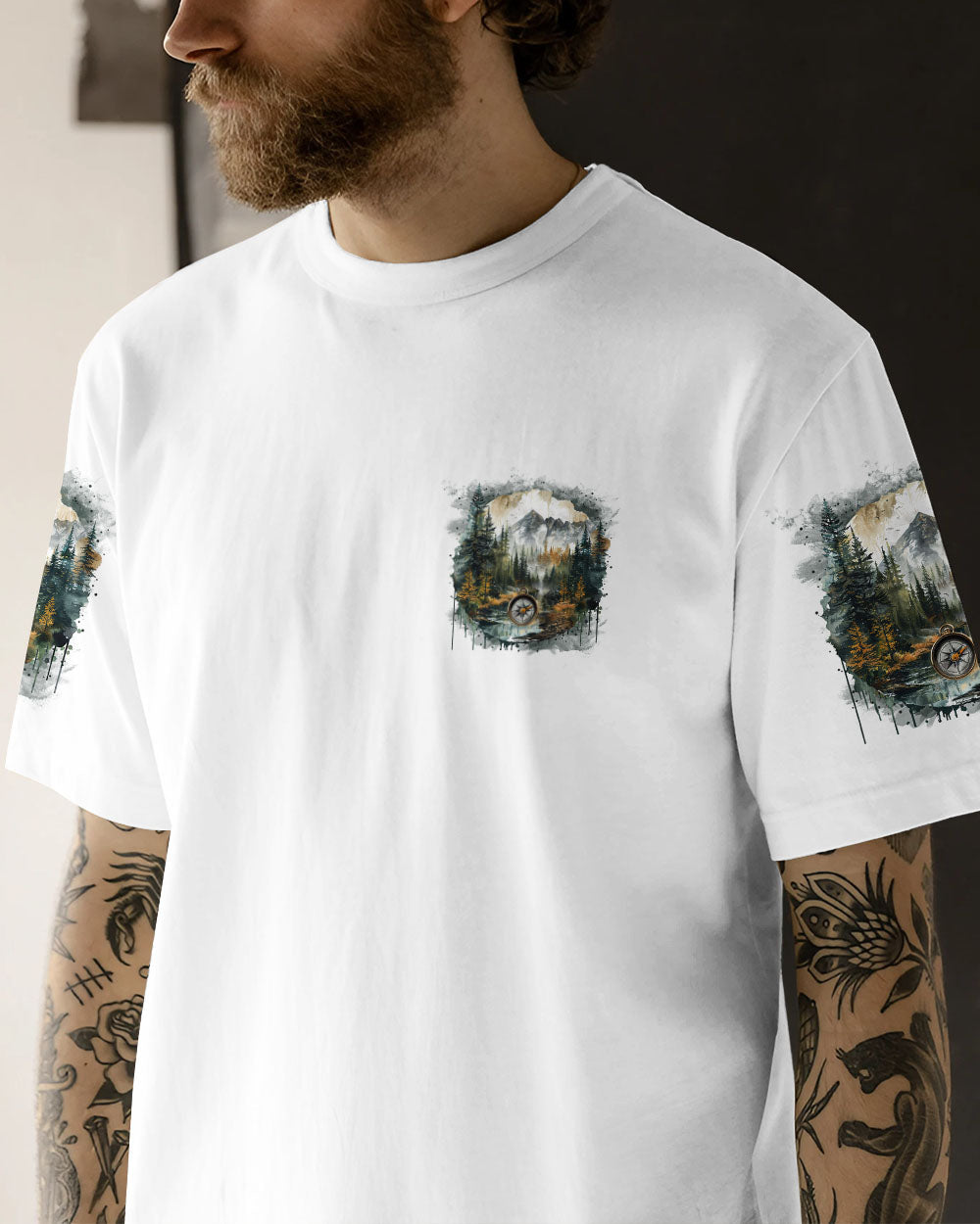 BLISSCORNERS NOT ALL WHO WANDER ARE LOST ALL OVER PRINT