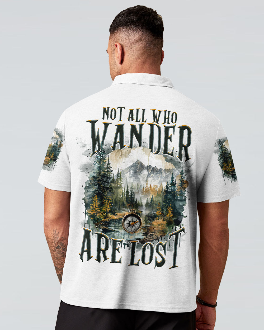 BLISSCORNERS NOT ALL WHO WANDER ARE LOST ALL OVER PRINT