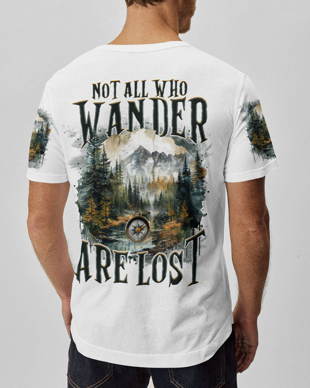 BLISSCORNERS NOT ALL WHO WANDER ARE LOST ALL OVER PRINT