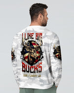 BLISSCORNERS I LIKE BIG BUCKS AND I CANNOT LIE HUNTING CAMO ALL OVER PRINT