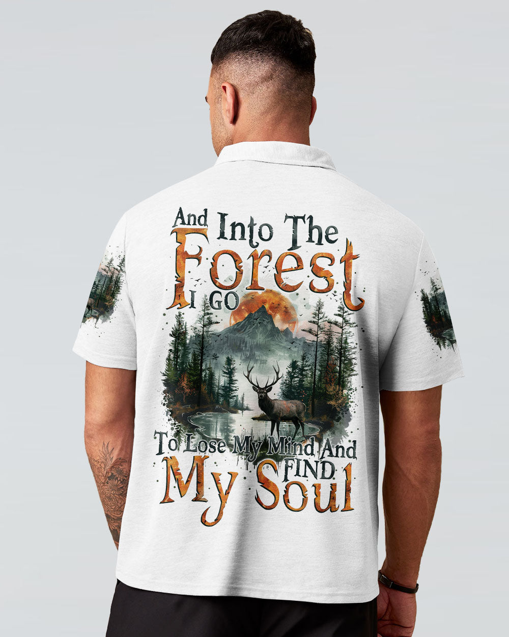 BLISSCORNERS AND INTO THE FOREST I GO ALL OVER PRINT