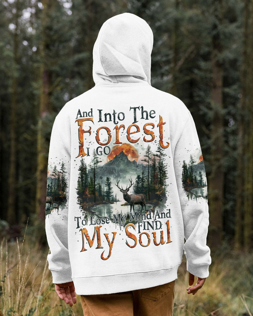 BLISSCORNERS AND INTO THE FOREST I GO ALL OVER PRINT