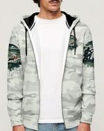 BLISSCORNERS BORN TO HUNT FORCED TO WORK ALL OVER PRINT