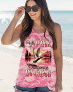 BLISSCORNERS PRETTY IN PINK DUCK HUNTING ALL OVER PRINT
