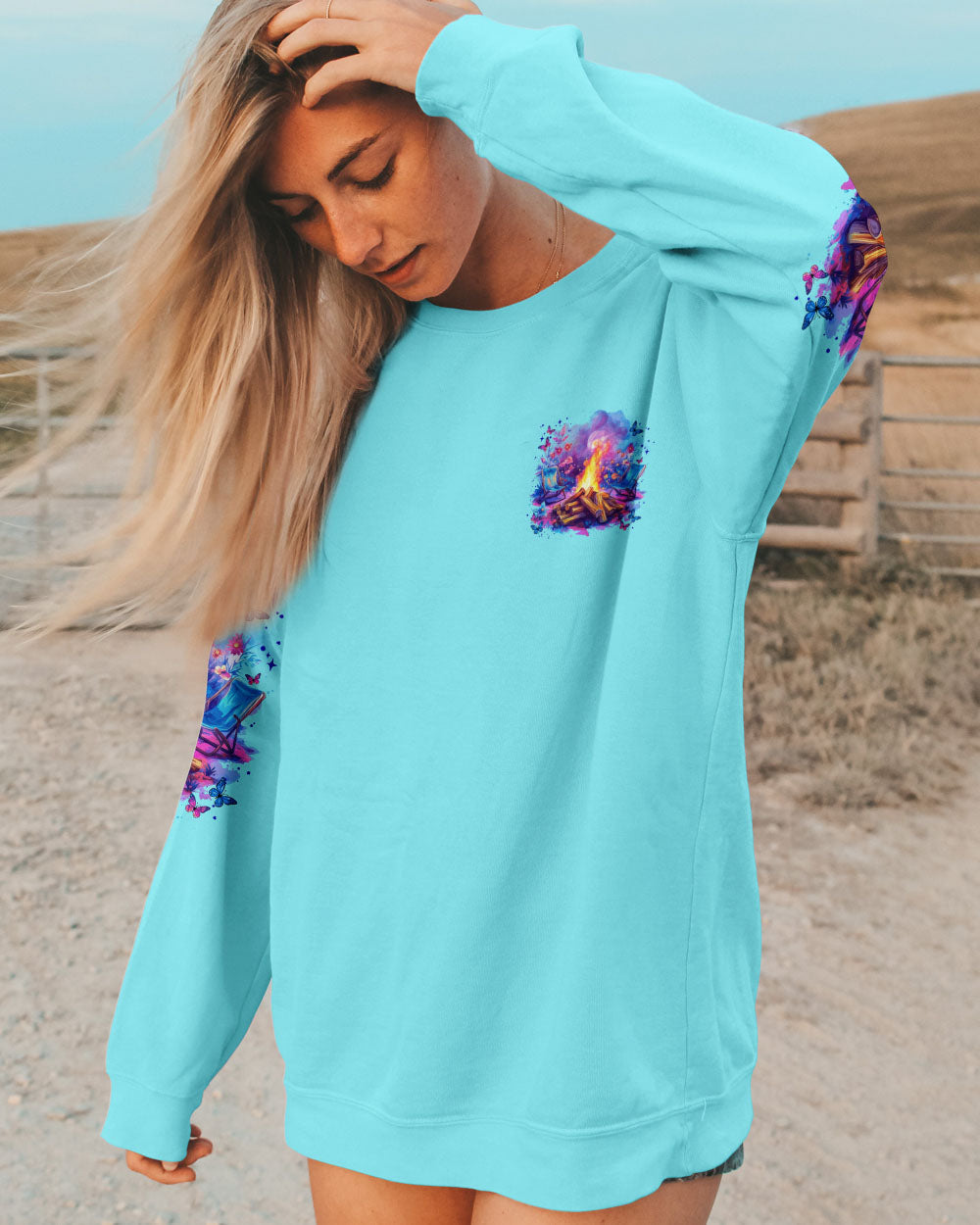 BLISSCORNERS THE BEST MEMORIES ARE MADE AROUND CAMPFIRE ALL OVER PRINT