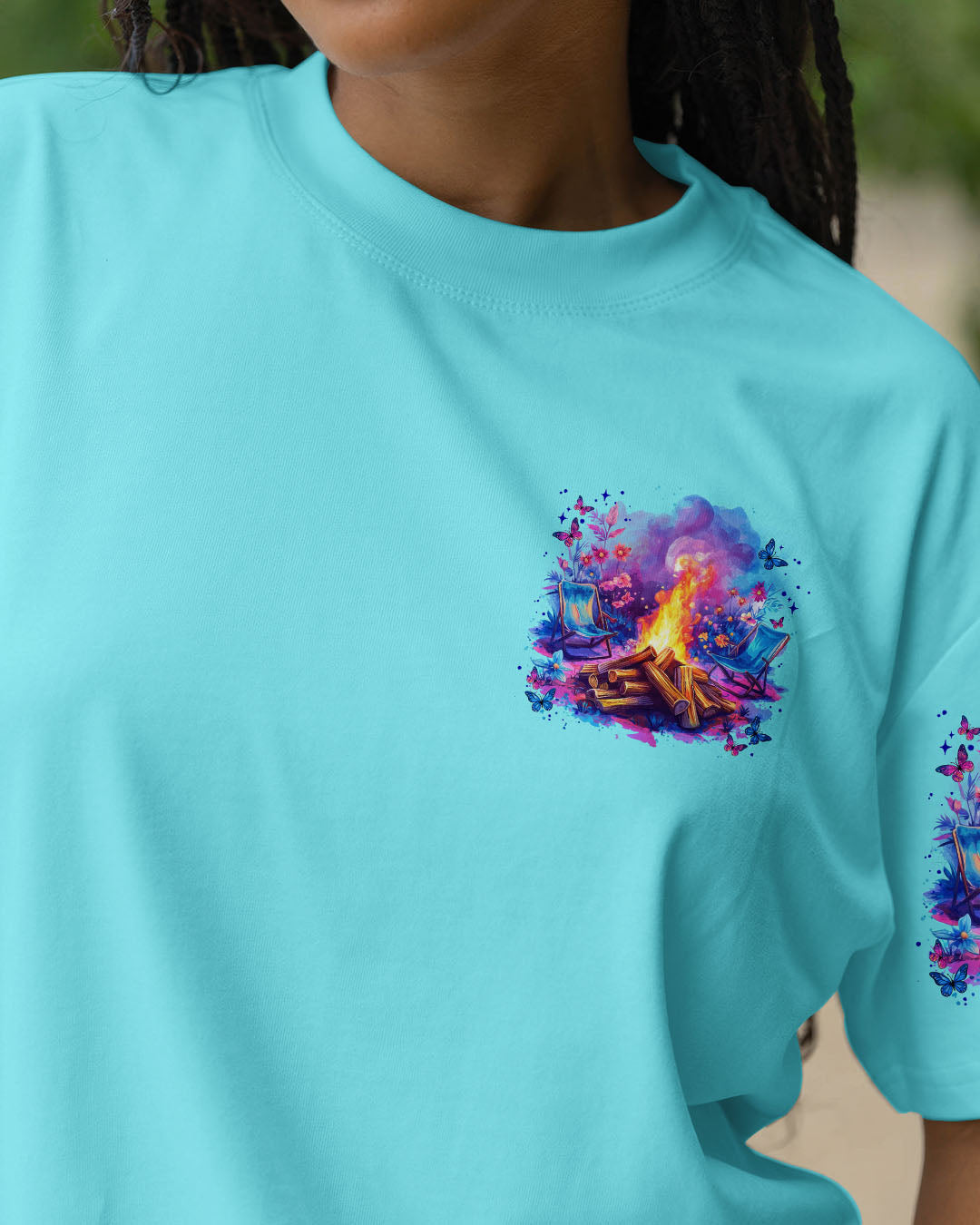 BLISSCORNERS THE BEST MEMORIES ARE MADE AROUND CAMPFIRE ALL OVER PRINT