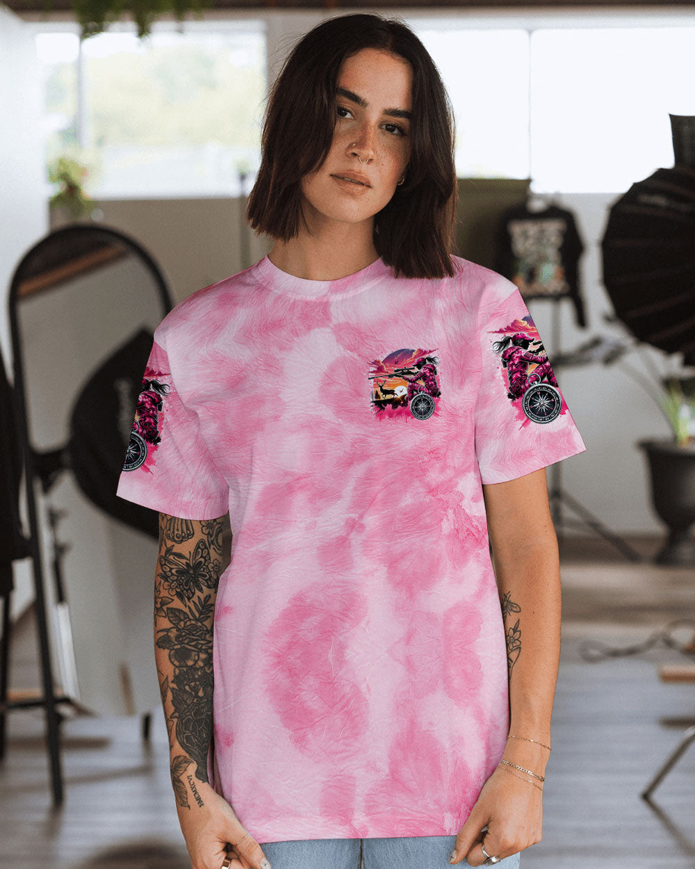 BLISSCORNERS (HOT DEAL) LIFE IS BETTER WHEN YOU'RE HUNTING ALL OVER PRINT