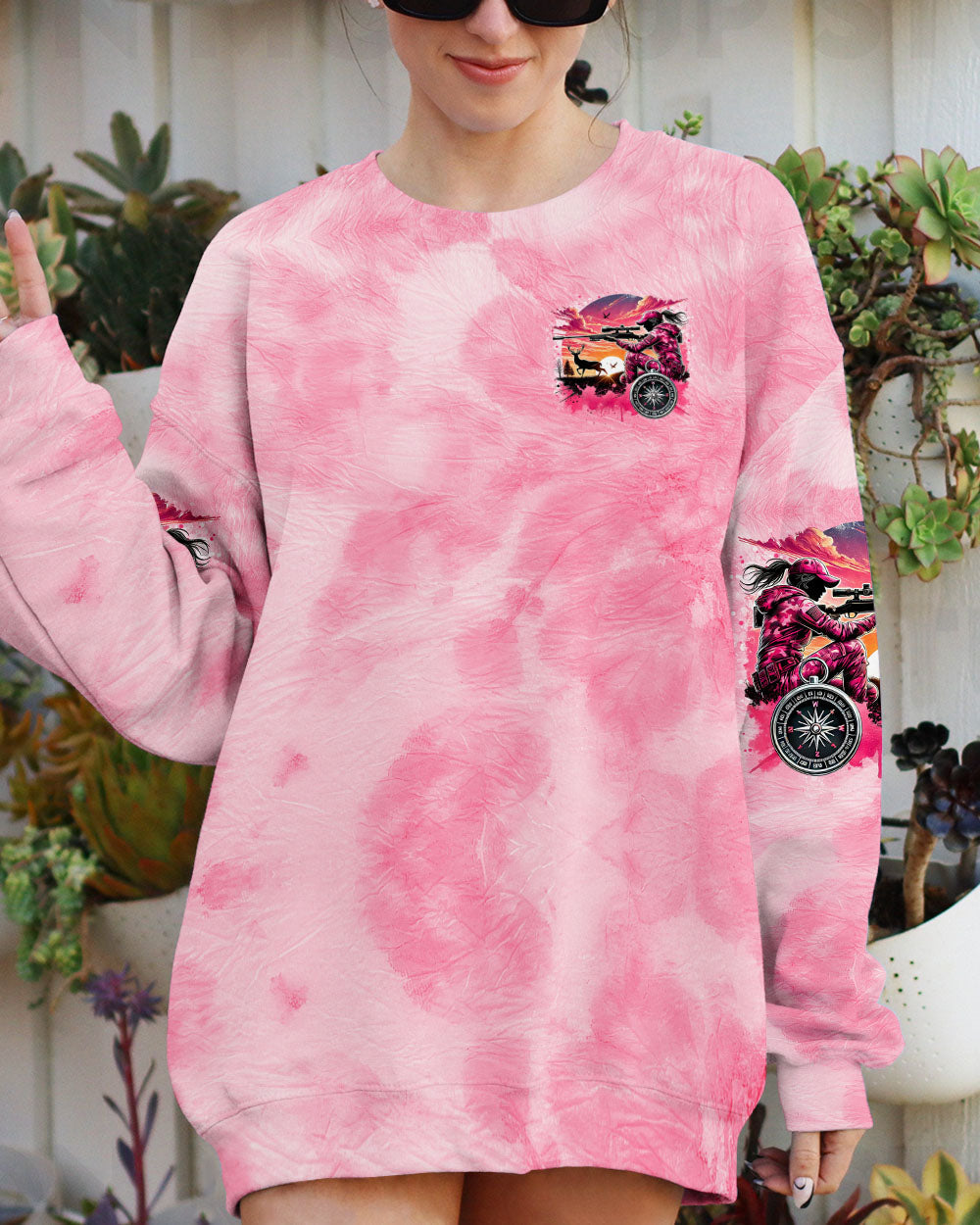 BLISSCORNERS LIFE IS BETTER WHEN YOU'RE HUNTING ALL OVER PRINT