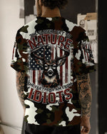 BLISSCORNERS THE CLOSER I GET TO NATURE DEER CAMO ALL OVER PRINT