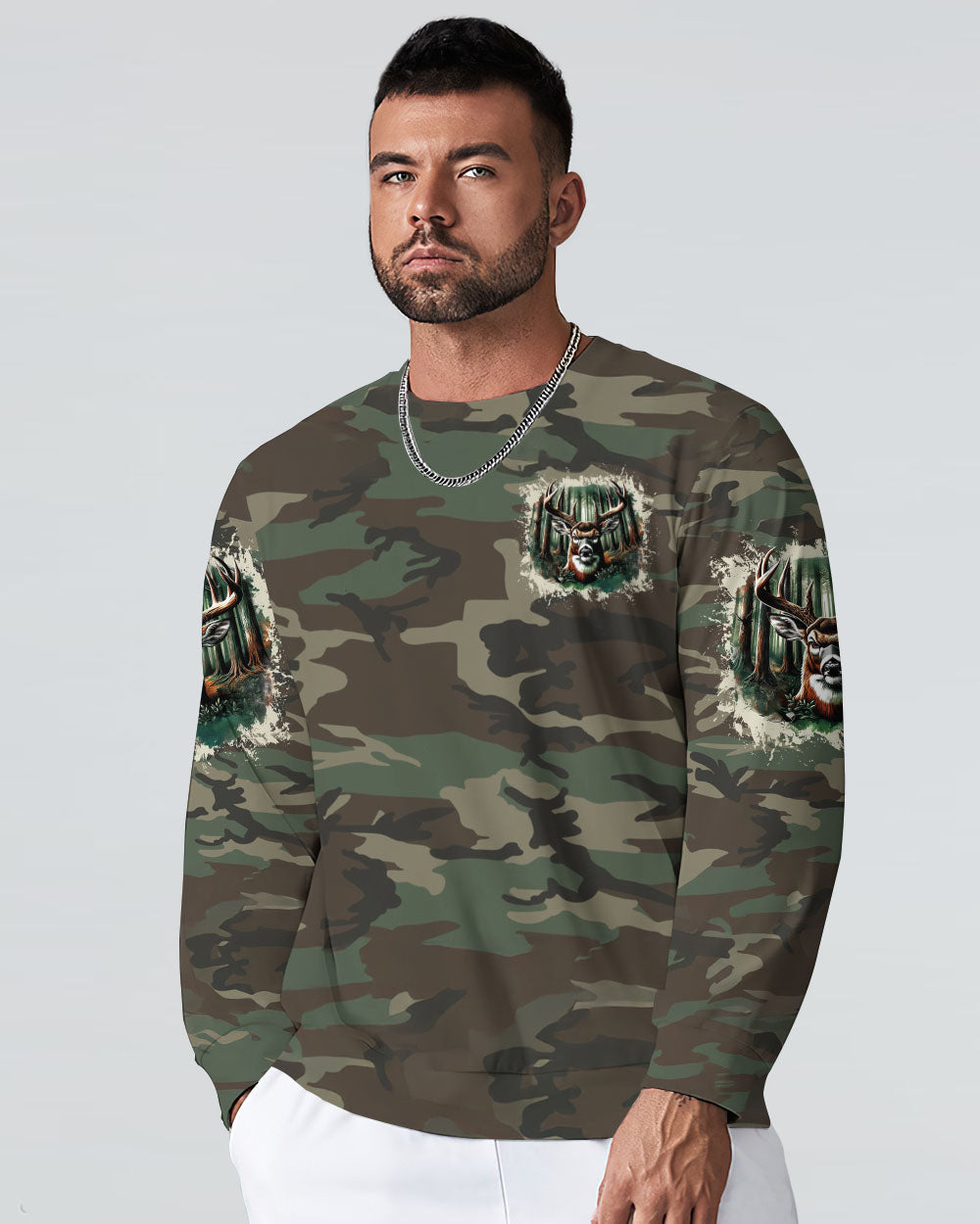 BLISSCORNERS DRESS ME IN CAMO HUNTING ALL OVER PRINT