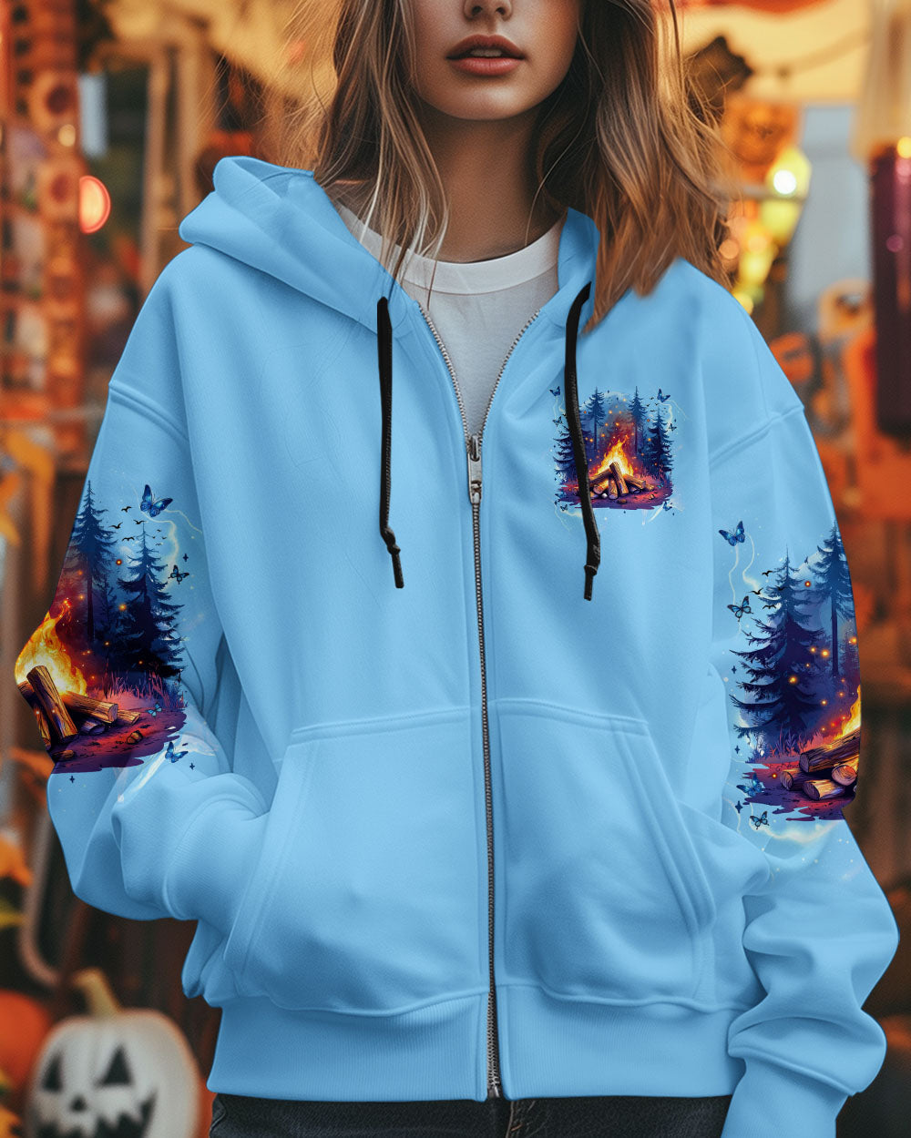 BLISSCORNERS MAKING MEMORIES ONE CAMPFIRE AT A TIME ALL OVER PRINT