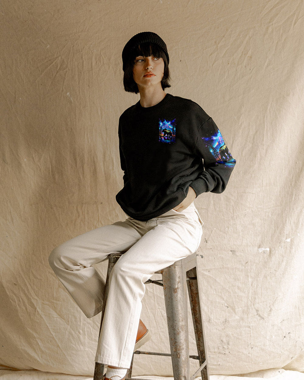 BLISSCORNERS AND INTO THE FOREST I GO ALL OVER PRINT