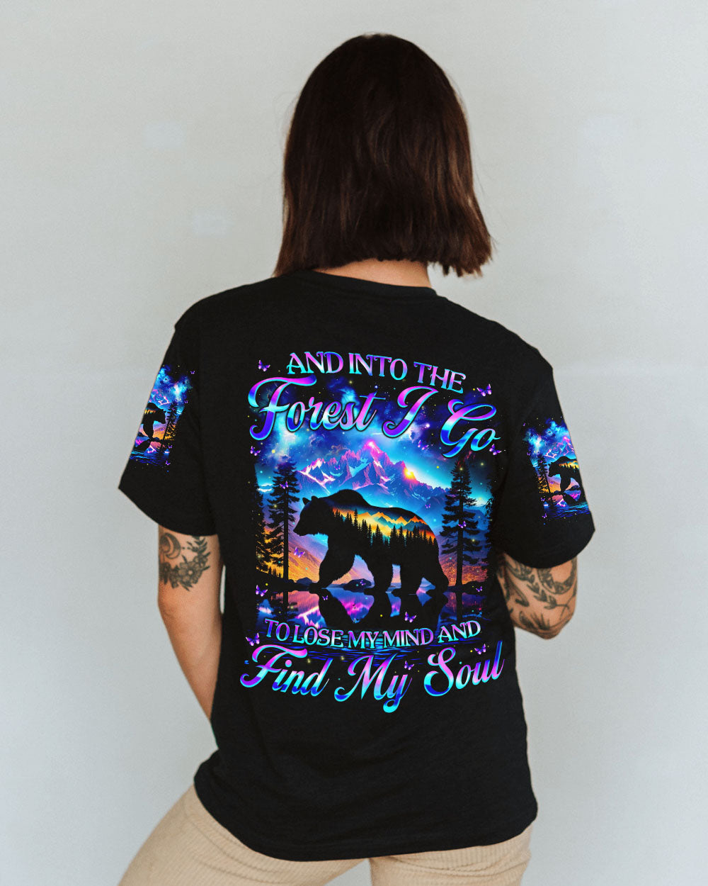 BLISSCORNERS AND INTO THE FOREST I GO ALL OVER PRINT