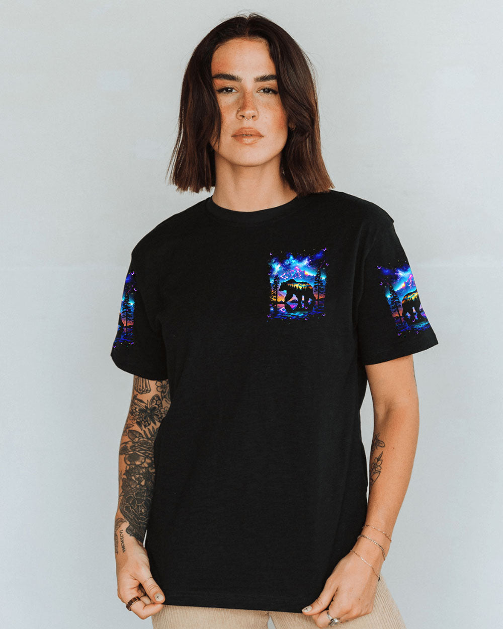 BLISSCORNERS AND INTO THE FOREST I GO ALL OVER PRINT