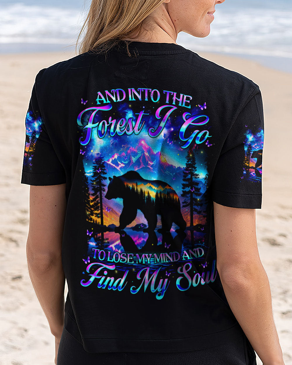 BLISSCORNERS AND INTO THE FOREST I GO ALL OVER PRINT